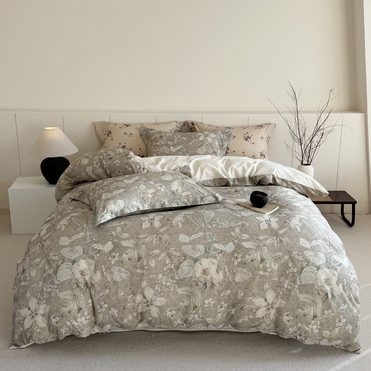 91家纺网 家纺一手货源 找家纺 （总）锦罗绣 2026新款纯棉棉麻四件套