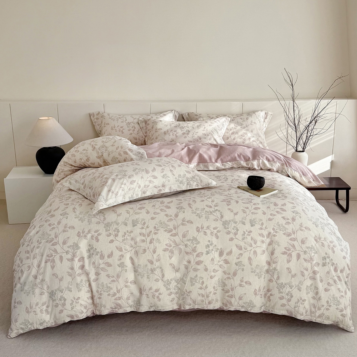 91家纺网 家纺一手货源 找家纺 （总）锦罗绣 2026新款纯棉棉麻四件套