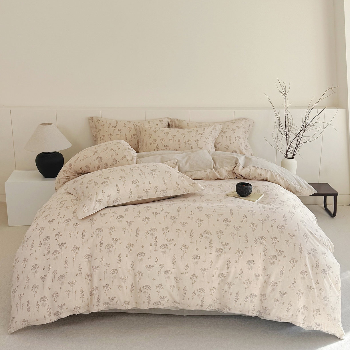 91家纺网 家纺一手货源 找家纺 （总）锦罗绣 2026新款纯棉棉麻四件套