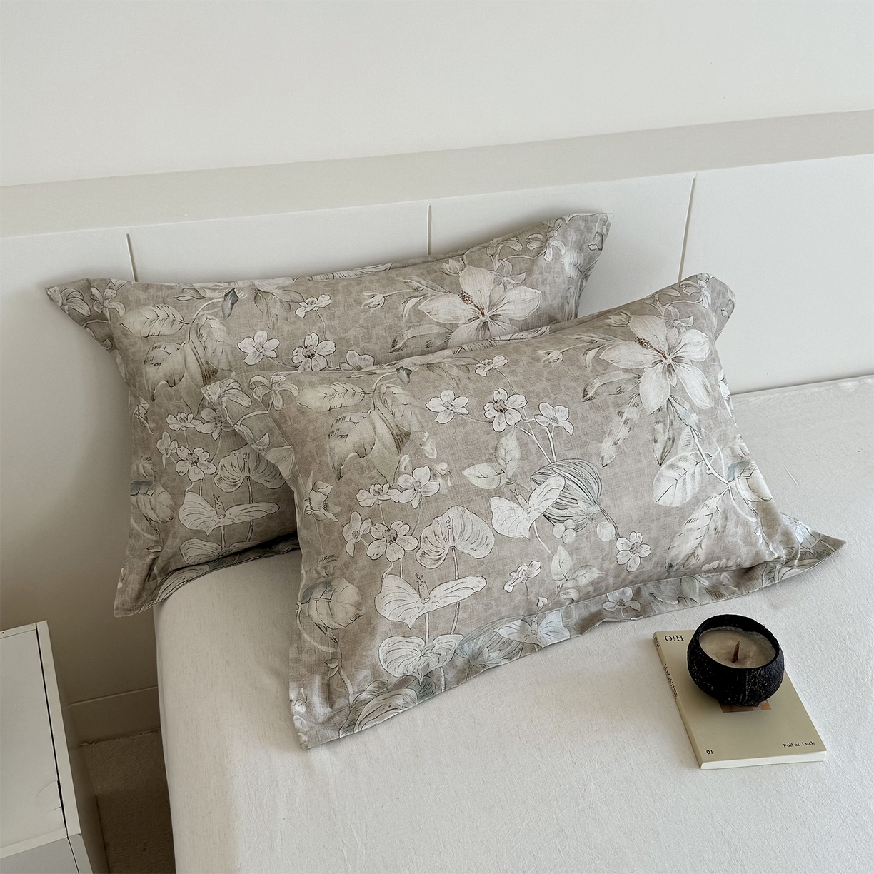 91家纺网 家纺一手货源 找家纺 锦罗绣 2026新款纯棉棉麻四件套 风和沐语