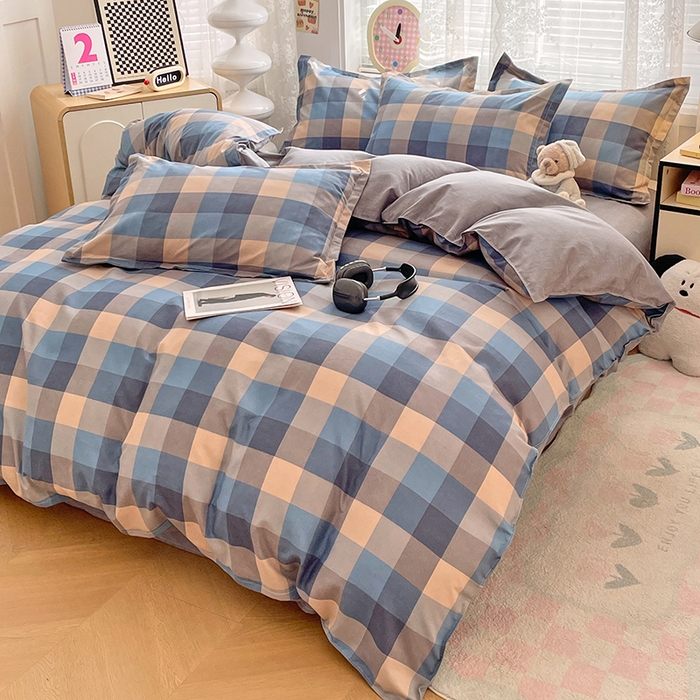 91家纺网 家纺一手货源 找家纺 世爵 2026新款亲肤磨毛印花单被套 千趣格