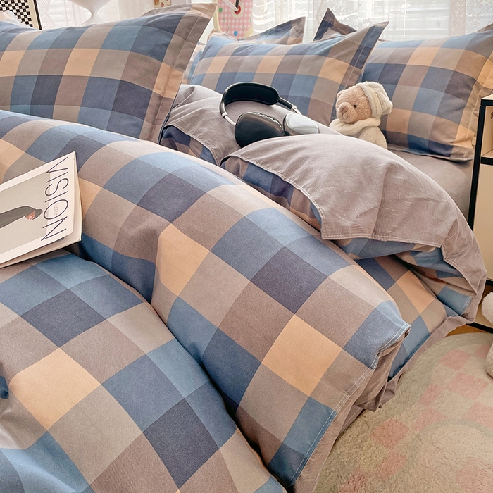 91家纺网 家纺一手货源 找家纺 世爵 2026新款亲肤磨毛印花单被套 千趣格