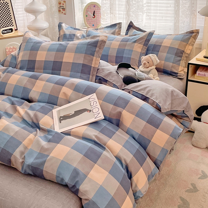 91家纺网 家纺一手货源 找家纺 世爵 2026新款亲肤磨毛印花单被套 千趣格