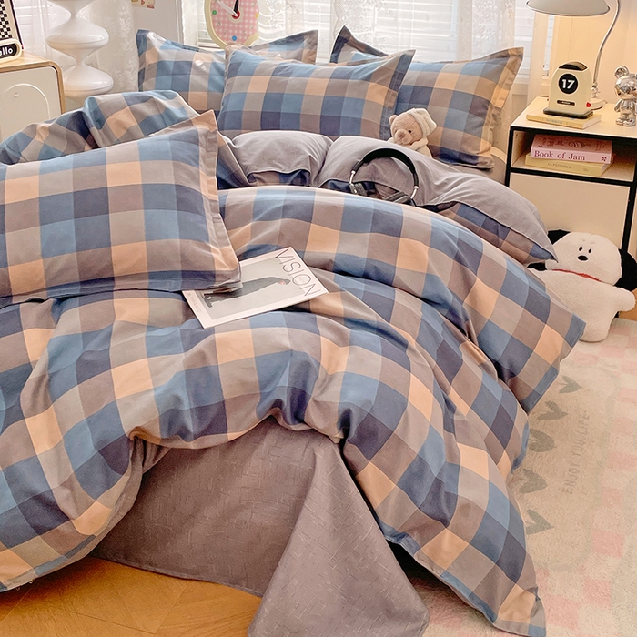 91家纺网 家纺一手货源 找家纺 世爵 2026新款亲肤磨毛印花单被套 千趣格