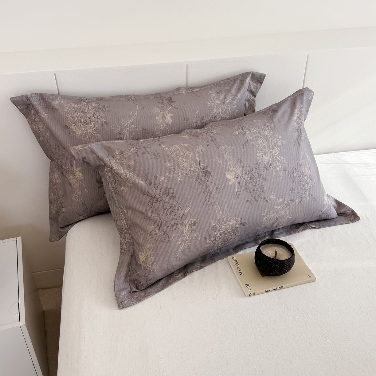 91家纺网 家纺一手货源 找家纺 锦罗绣 2026新款纯棉棉麻四件套 花样午后