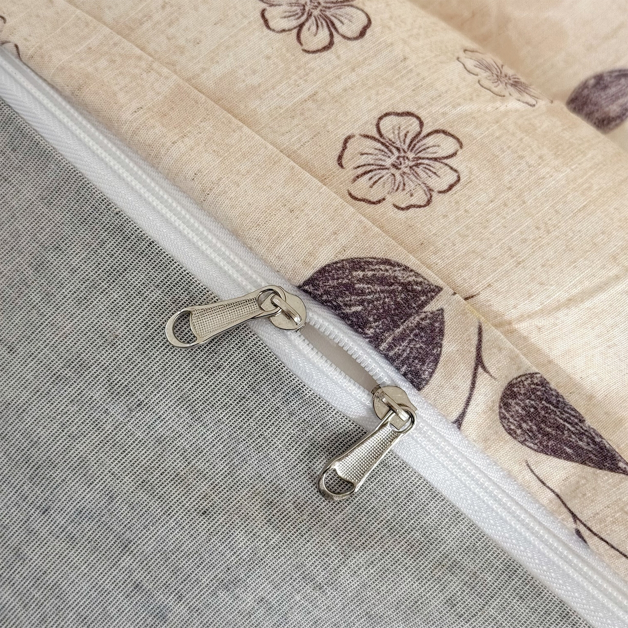 91家纺网 家纺一手货源 找家纺 锦罗绣 2026新款纯棉棉麻四件套 梦花吟