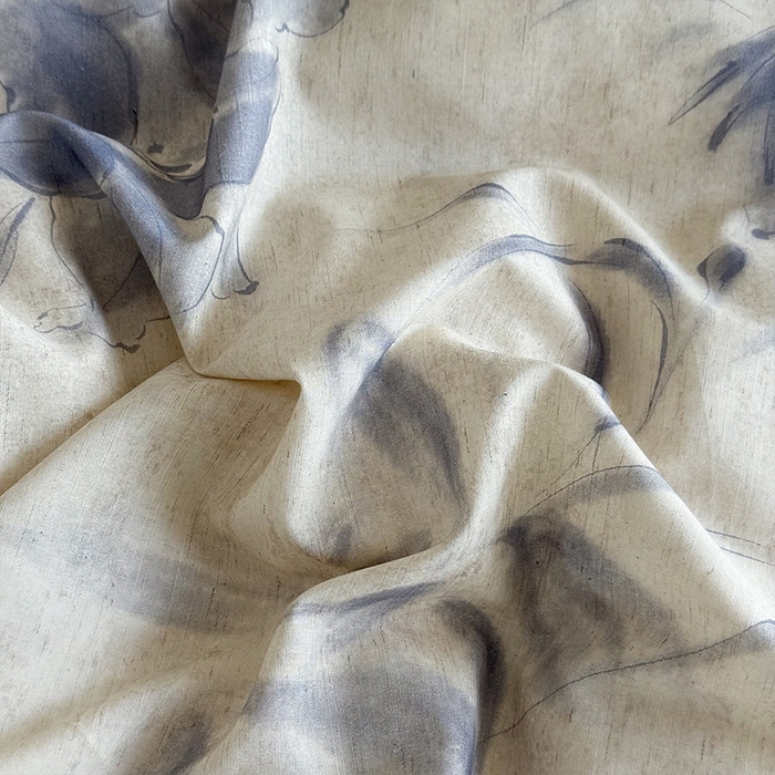 91家纺网 家纺一手货源 找家纺 锦罗绣 2026新款纯棉棉麻四件套 柔眠花韵