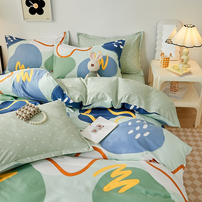 世爵 2026新款亲肤磨毛印花单被套 微梦时光