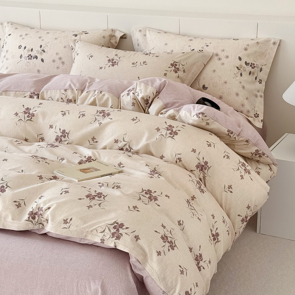 91家纺网 家纺一手货源 找家纺 （总）锦罗绣 2026新款纯棉棉麻四件套-单被套