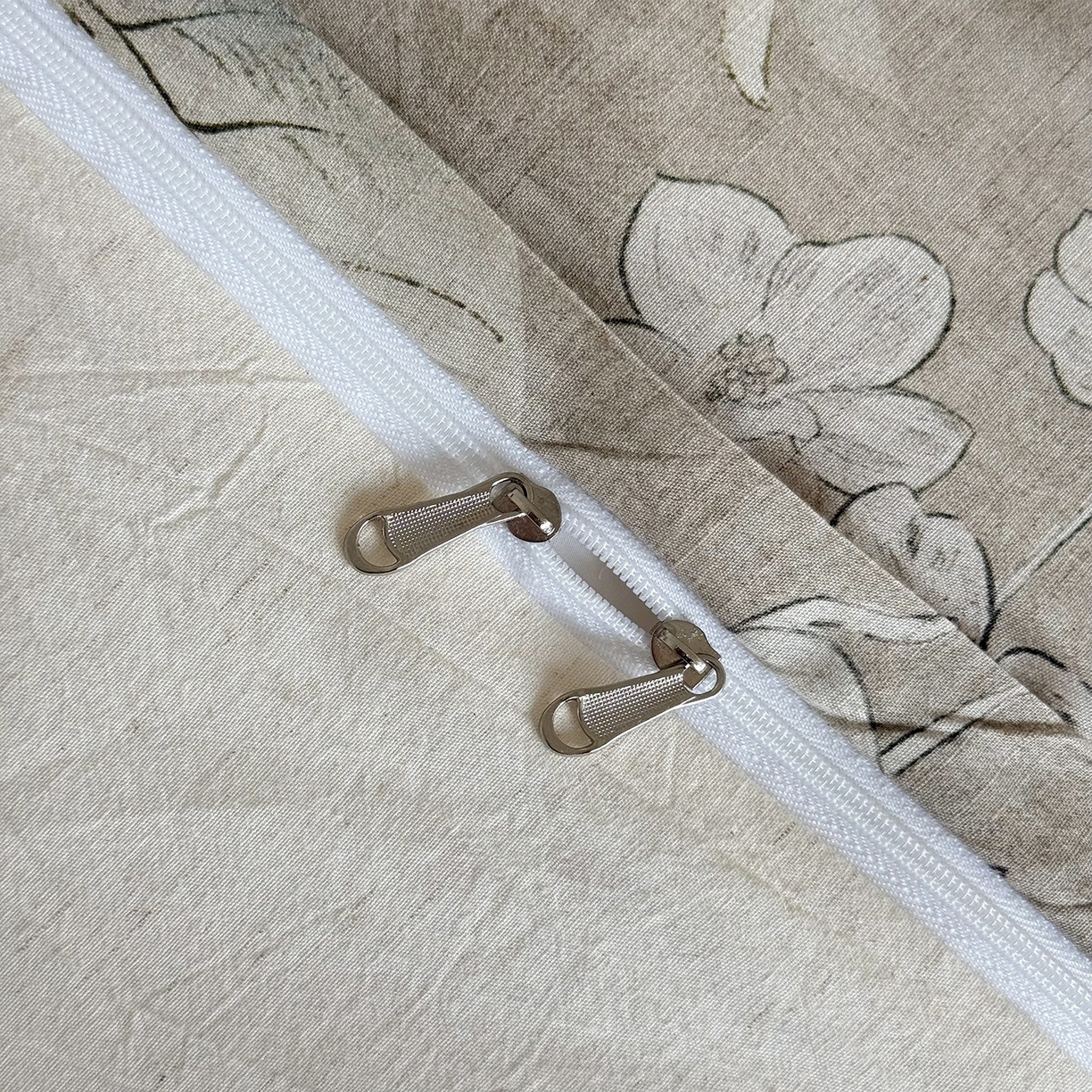 91家纺网 家纺一手货源 找家纺 锦罗绣 2026新款纯棉棉麻四件套-单被套 风和沐语