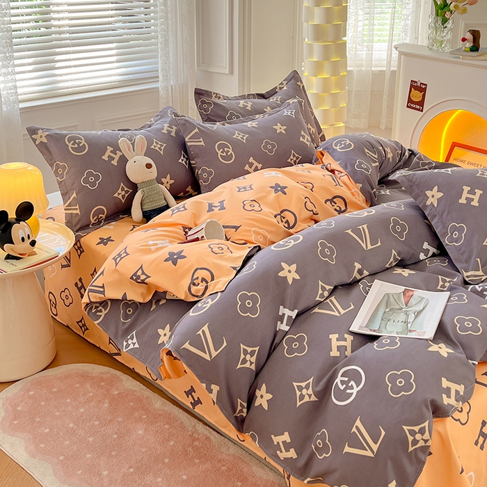 91家纺网 家纺一手货源 找家纺 世爵 2026新款亲肤磨毛印花单被套 新泽西