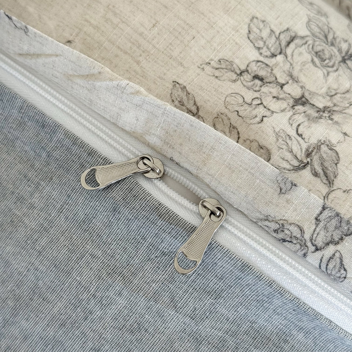 91家纺网 家纺一手货源 找家纺 锦罗绣 2026新款纯棉棉麻四件套-单被套 玫萱