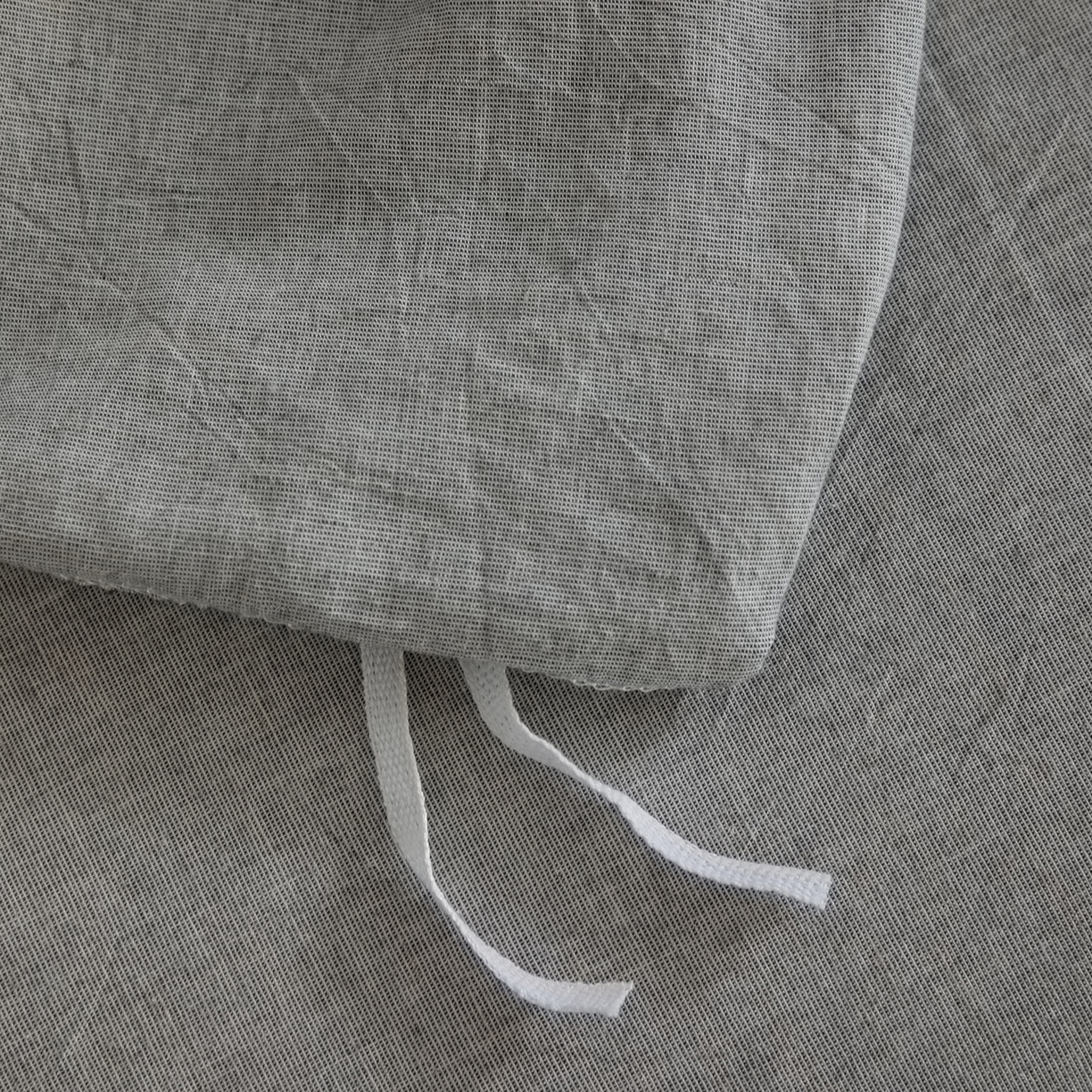 91家纺网 家纺一手货源 找家纺 锦罗绣 2026新款纯棉棉麻四件套-单被套 棉麻-浅绿