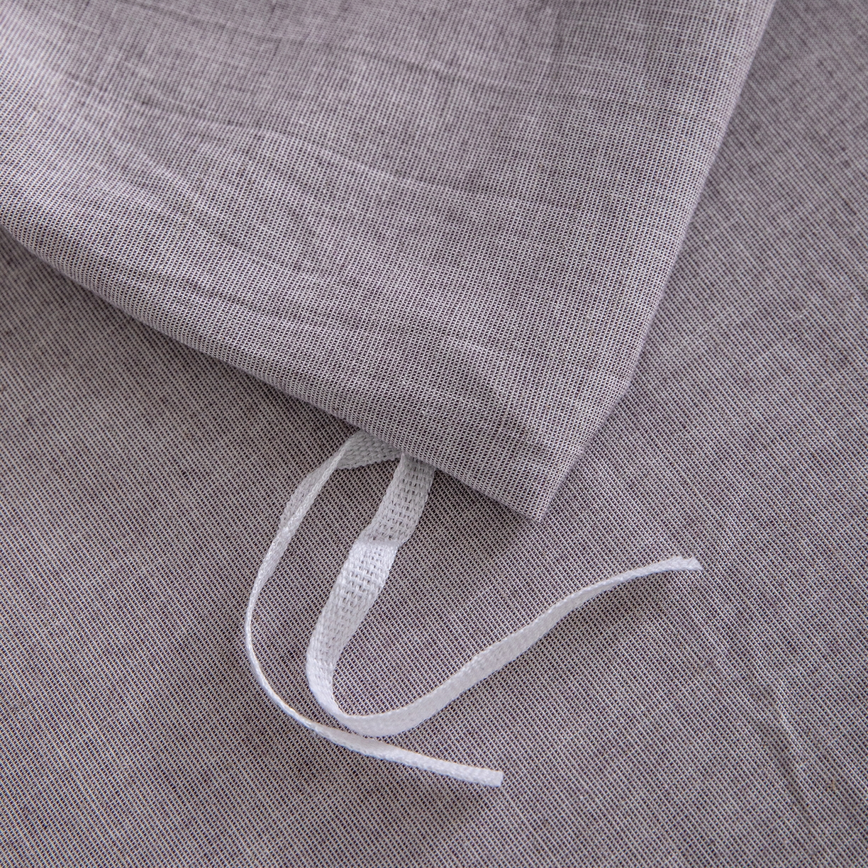 91家纺网 家纺一手货源 找家纺 锦罗绣 2026新款纯棉棉麻四件套-单被套 棉麻-浅紫