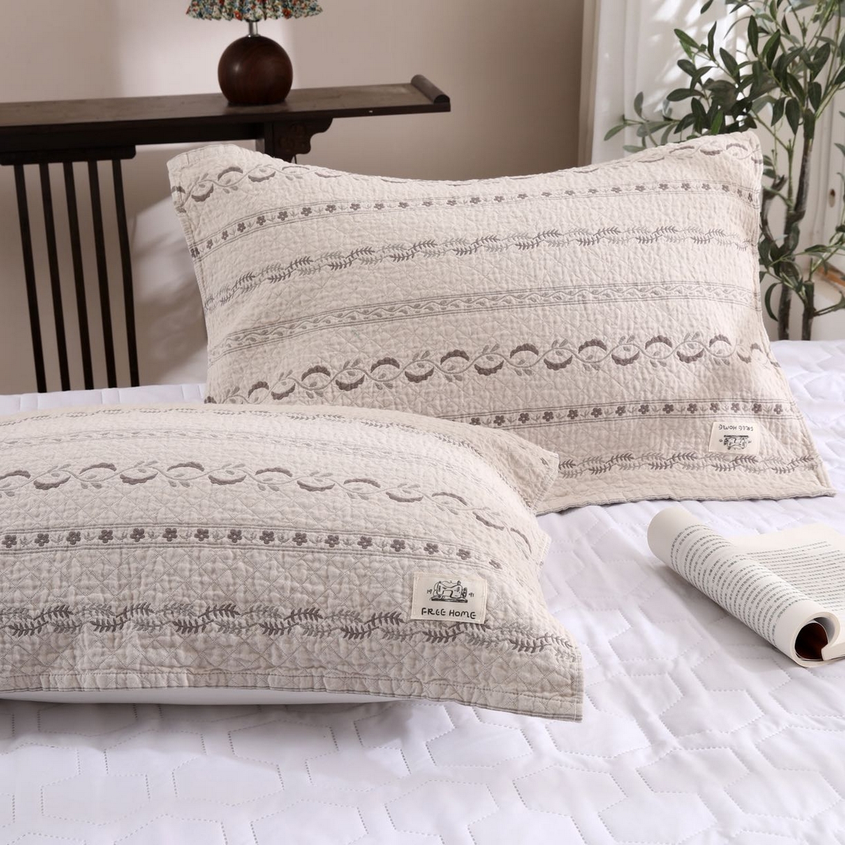 91家纺网 家纺一手货源 找家纺 （总）沐瑟家纺  2026新款安心棉纯棉纱布枕巾