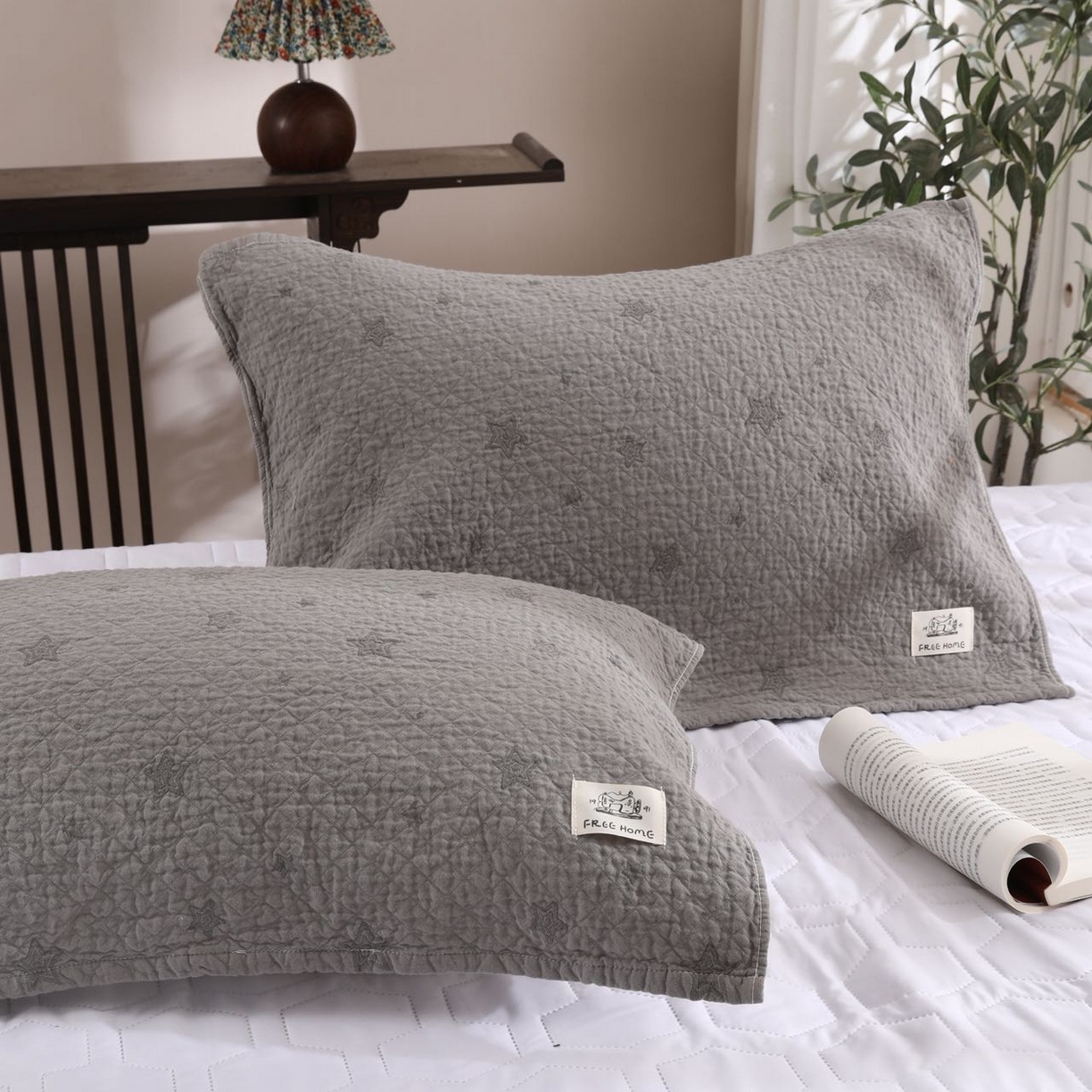 91家纺网 家纺一手货源 找家纺 （总）沐瑟家纺  2026新款安心棉纯棉纱布枕巾