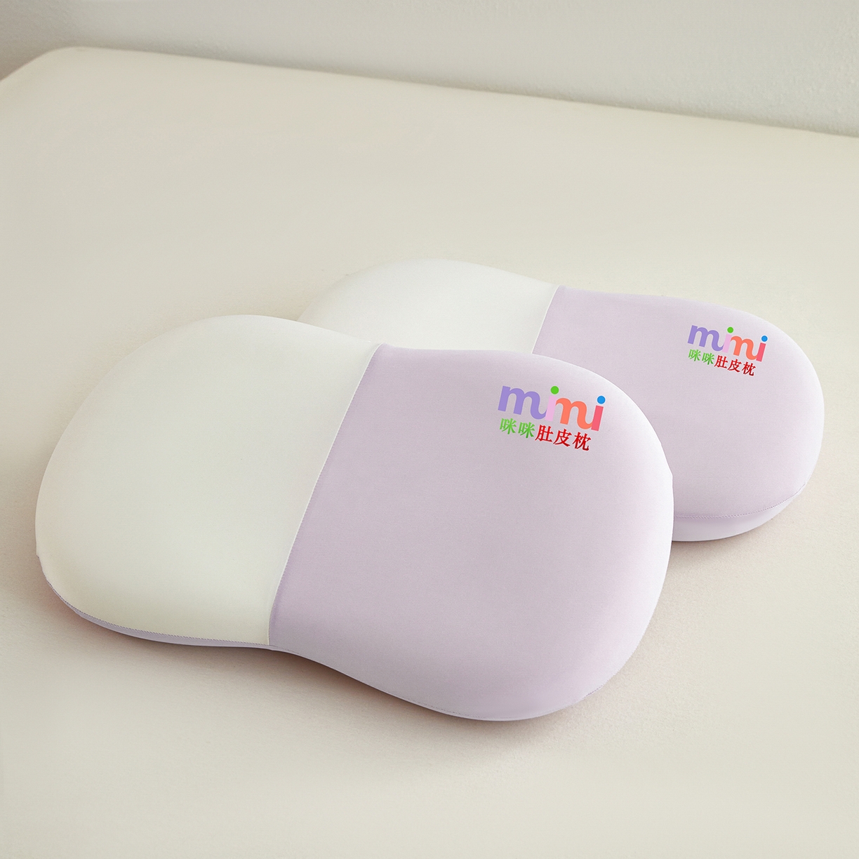 91家纺网 家纺一手货源 找家纺 纳斯顿家纺 2026新款生物基咪咪肚皮枕猫肚枕头枕芯 咪咪-紫