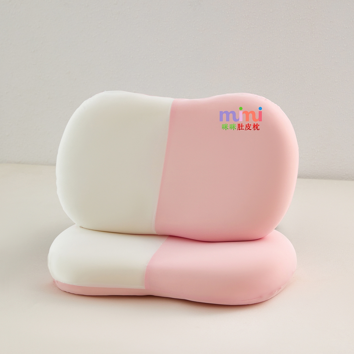 91家纺网 家纺一手货源 找家纺 纳斯顿家纺 2026新款生物基咪咪肚皮枕猫肚枕头枕芯 咪咪-粉