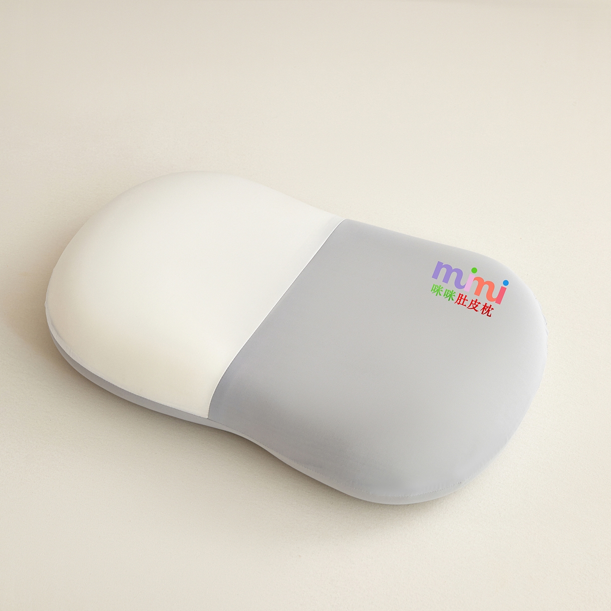 91家纺网 家纺一手货源 找家纺 纳斯顿家纺 2026新款生物基咪咪肚皮枕猫肚枕头枕芯 咪咪-灰