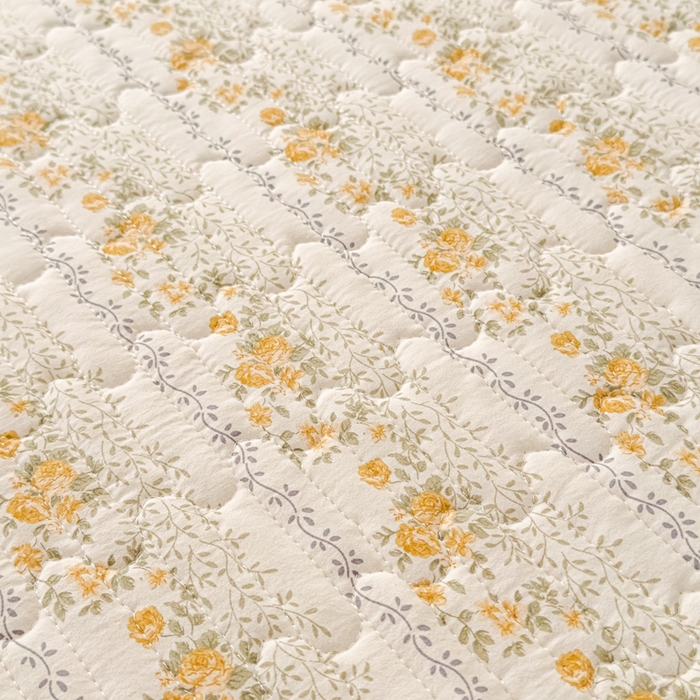 91家纺网 家纺一手货源 找家纺 （总）家之硕家纺 2026新款精仿棉夹棉床裙四件套