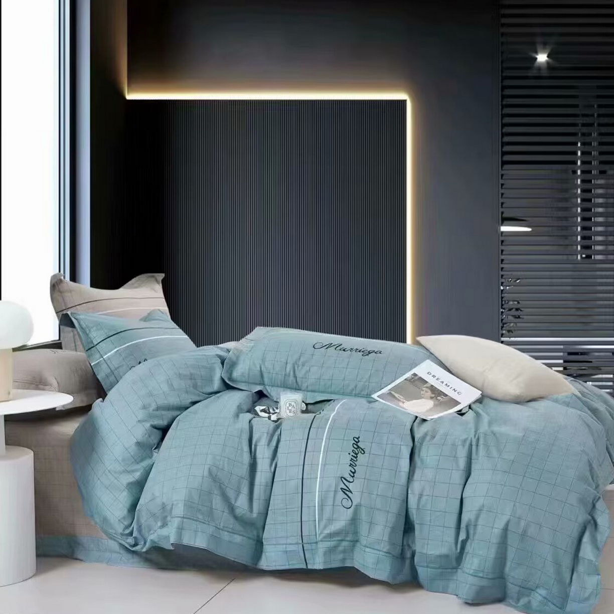 91家纺网 家纺一手货源 找家纺 （总）未来家居 2025新款全棉铂金凯丽三件套13376-2