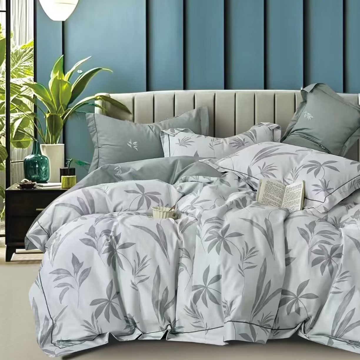 91家纺网 家纺一手货源 找家纺 （总）未来家居 2025新款全棉铂金凯丽三件套13376-2