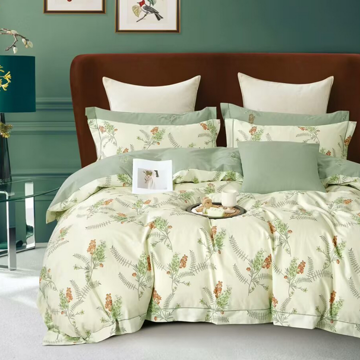 91家纺网 家纺一手货源 找家纺 （总）未来家居 2025新款全棉铂金凯丽三件套13376-2