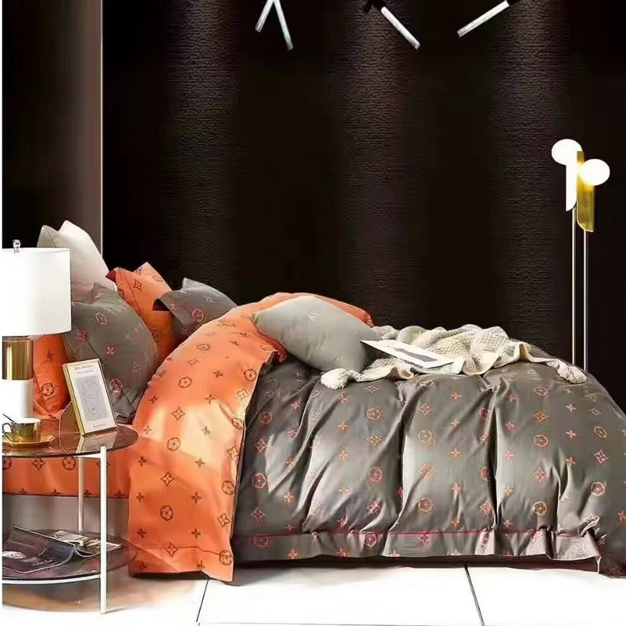 91家纺网 家纺一手货源 找家纺 （总）未来家居 2025新款全棉铂金凯丽三件套13376-3