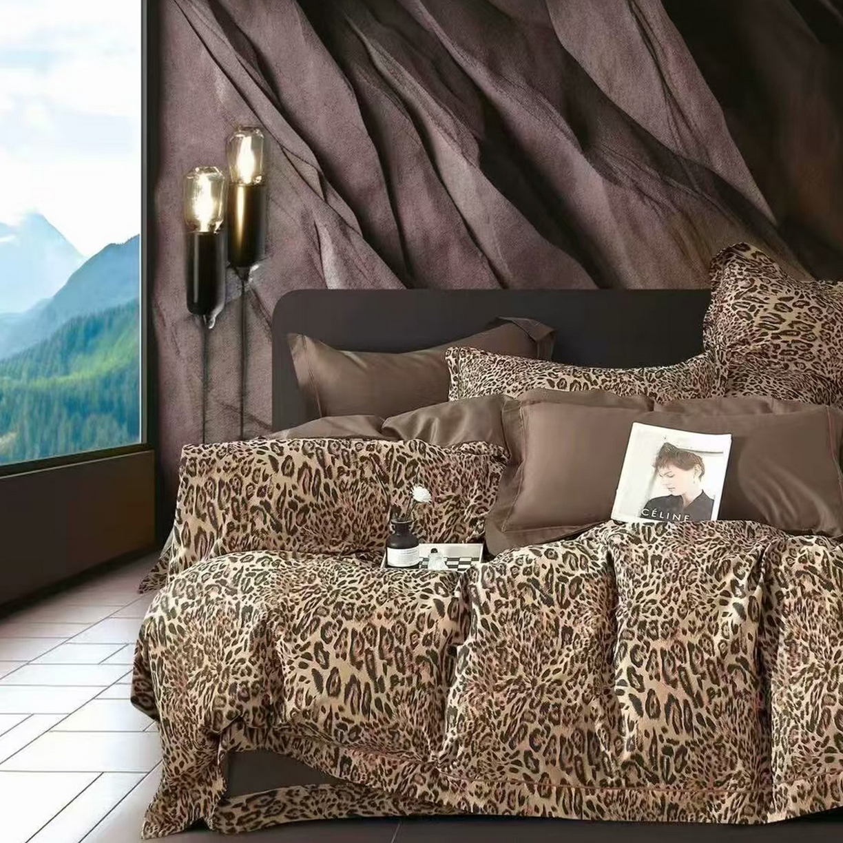 91家纺网 家纺一手货源 找家纺 （总）未来家居 2025新款全棉铂金凯丽三件套13376-3