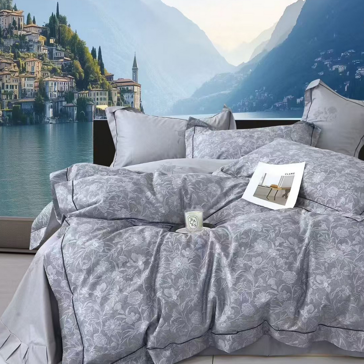 91家纺网 家纺一手货源 找家纺 （总）未来家居 2025新款全棉铂金凯丽三件套13376-3