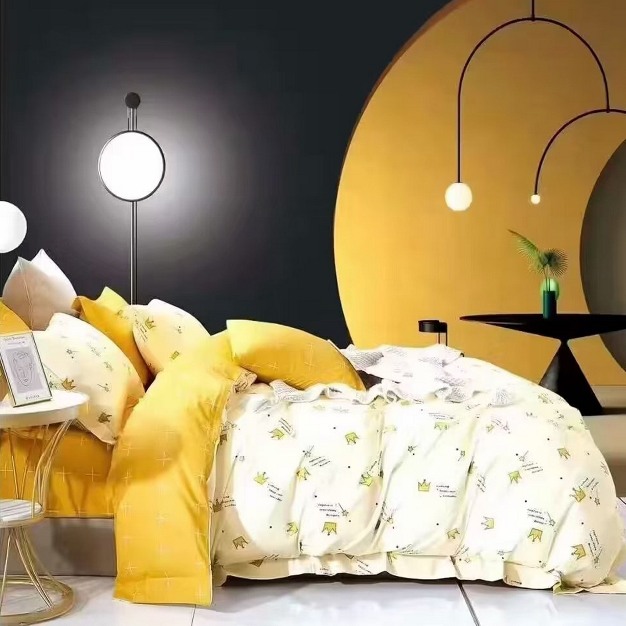 91家纺网 家纺一手货源 找家纺 （总）未来家居 2025新款全棉铂金凯丽三件套13376-3