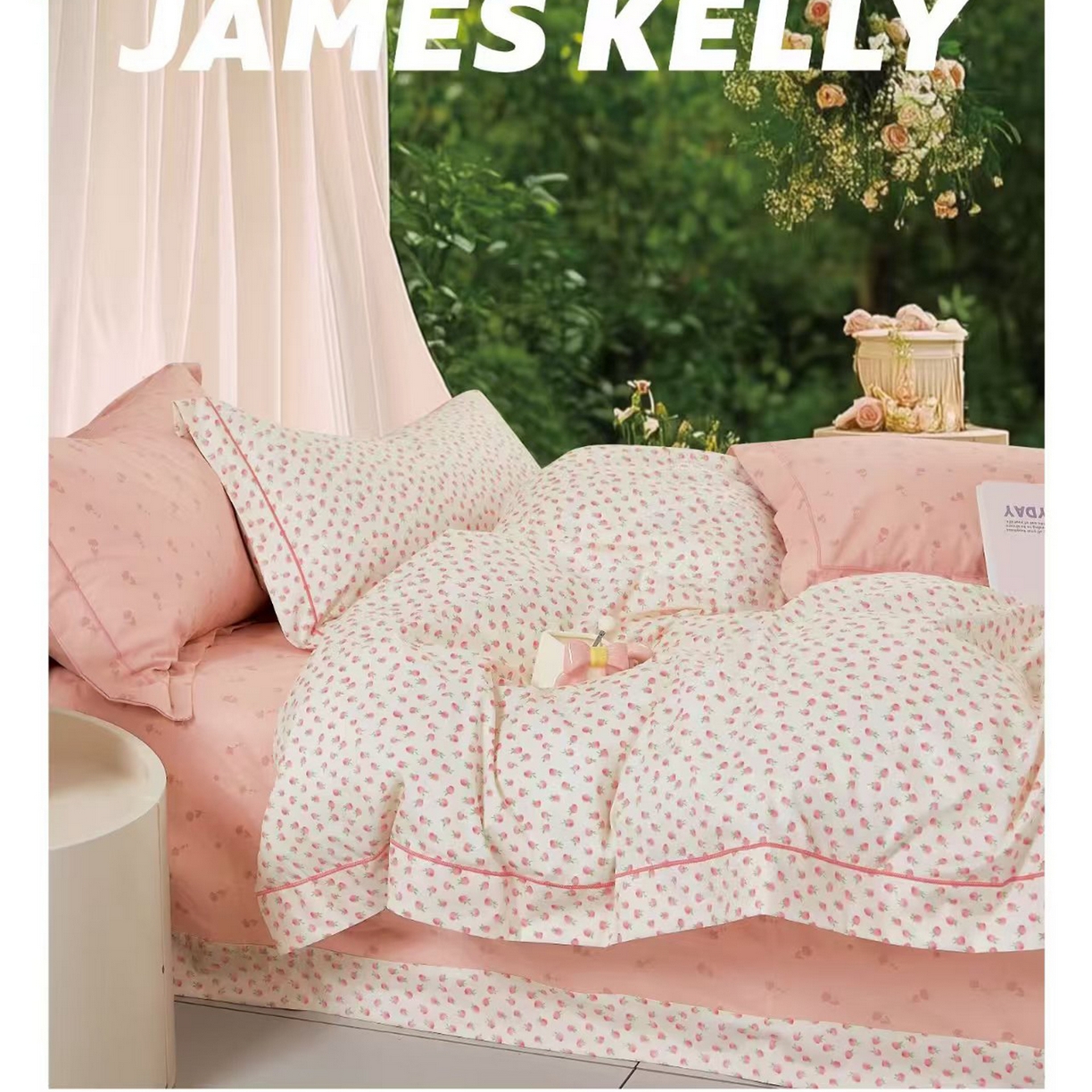 91家纺网 家纺一手货源 找家纺 （总）未来家居 2026新款全棉铂金凯丽小号四件套