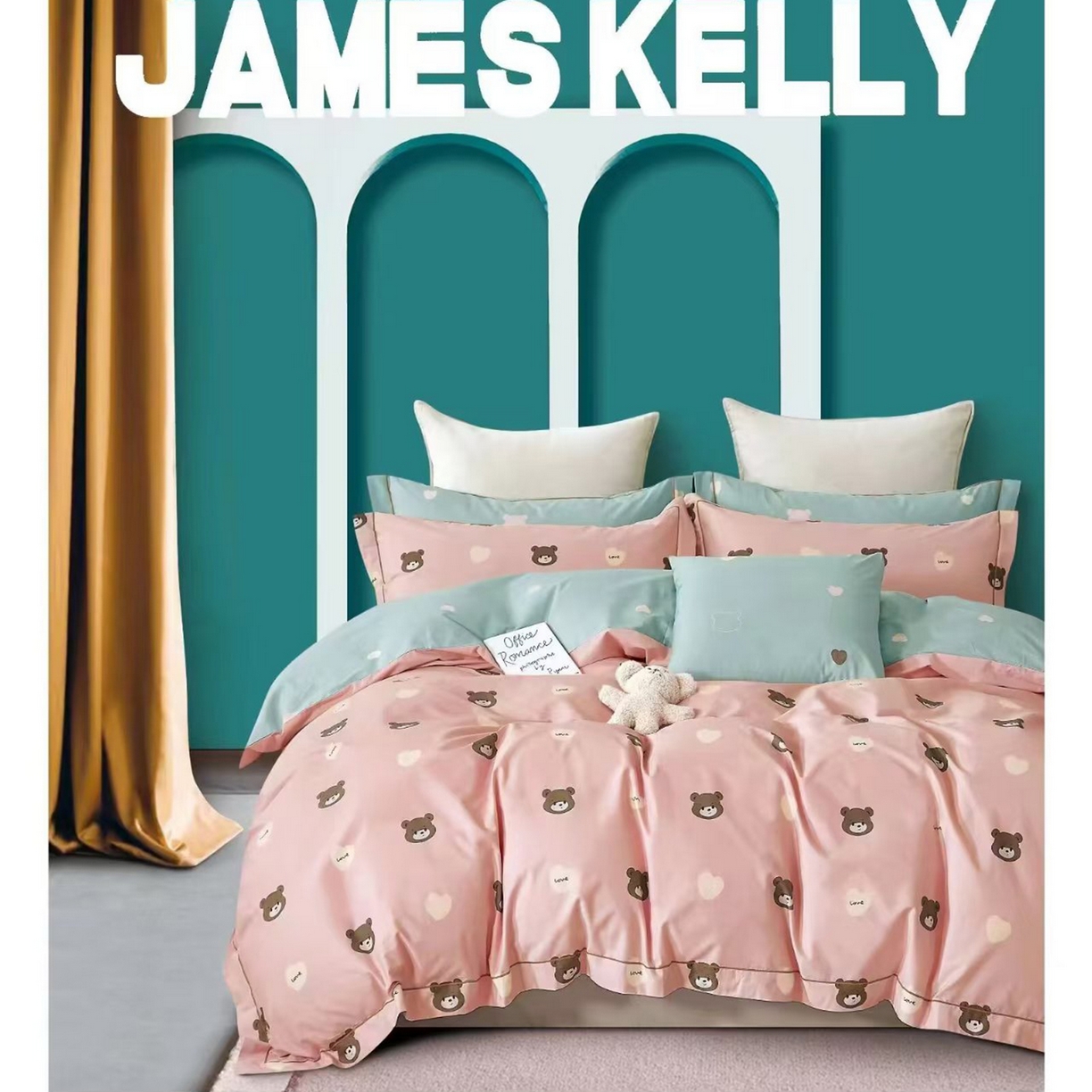 91家纺网 家纺一手货源 找家纺 （总）未来家居 2026新款全棉铂金凯丽小号四件套