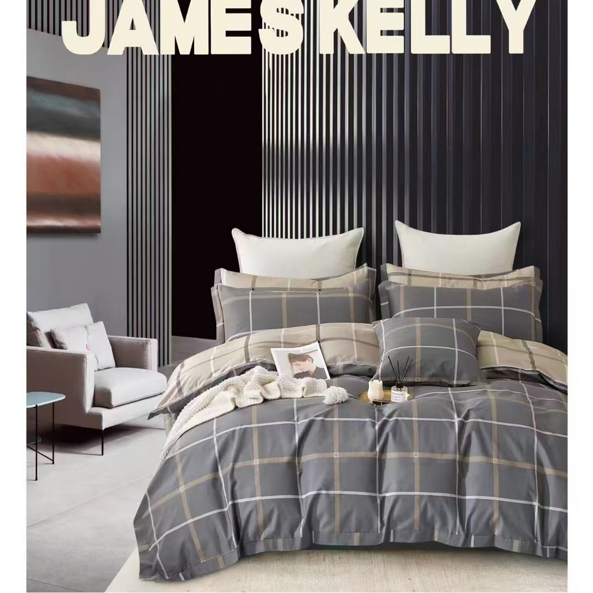 91家纺网 家纺一手货源 找家纺 （总）未来家居 2026新款全棉铂金凯丽小号四件套