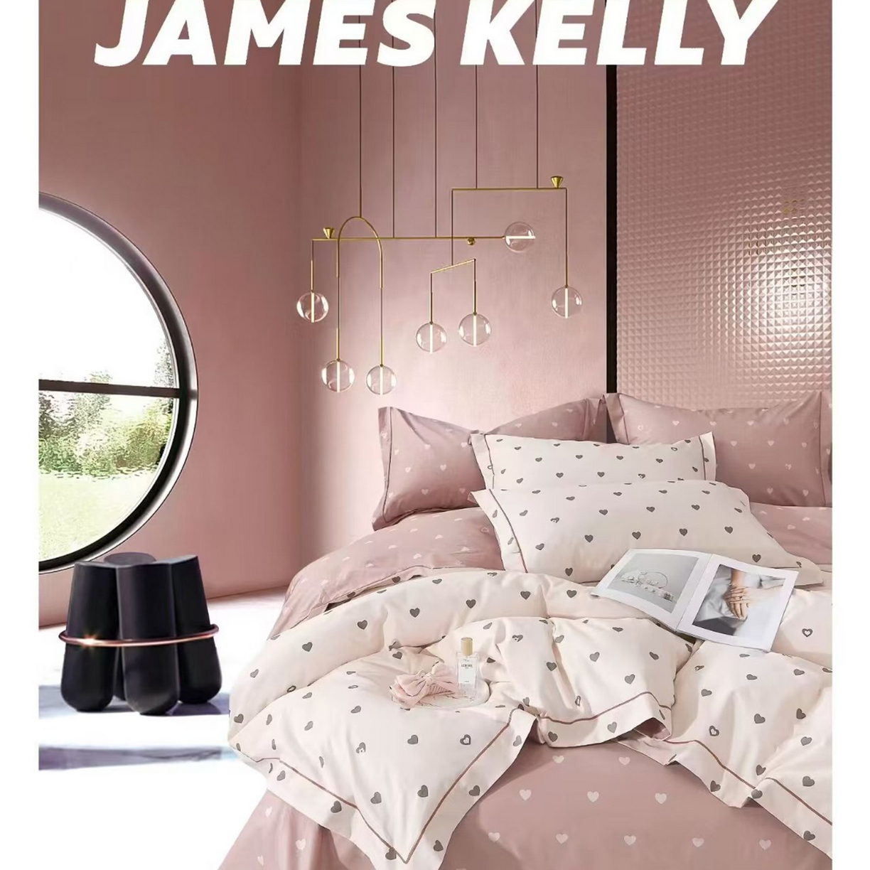 91家纺网 家纺一手货源 找家纺 （总）未来家居 2026新款全棉铂金凯丽小号四件套