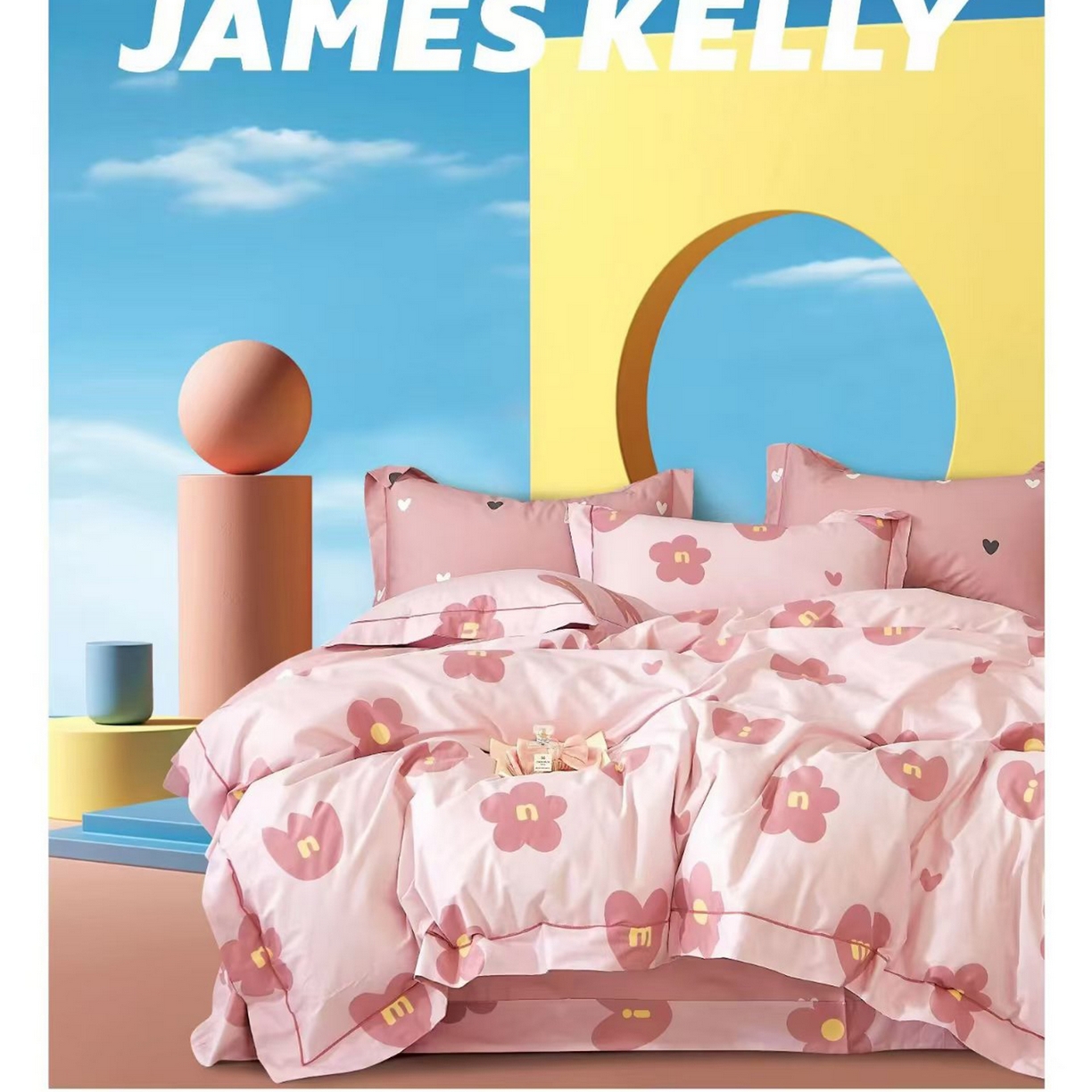 91家纺网 家纺一手货源 找家纺 （总）未来家居 2026新款全棉铂金凯丽小号四件套