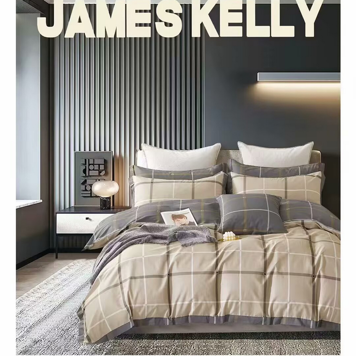 91家纺网 家纺一手货源 找家纺 （总）未来家居 2026新款全棉铂金凯丽小号四件套