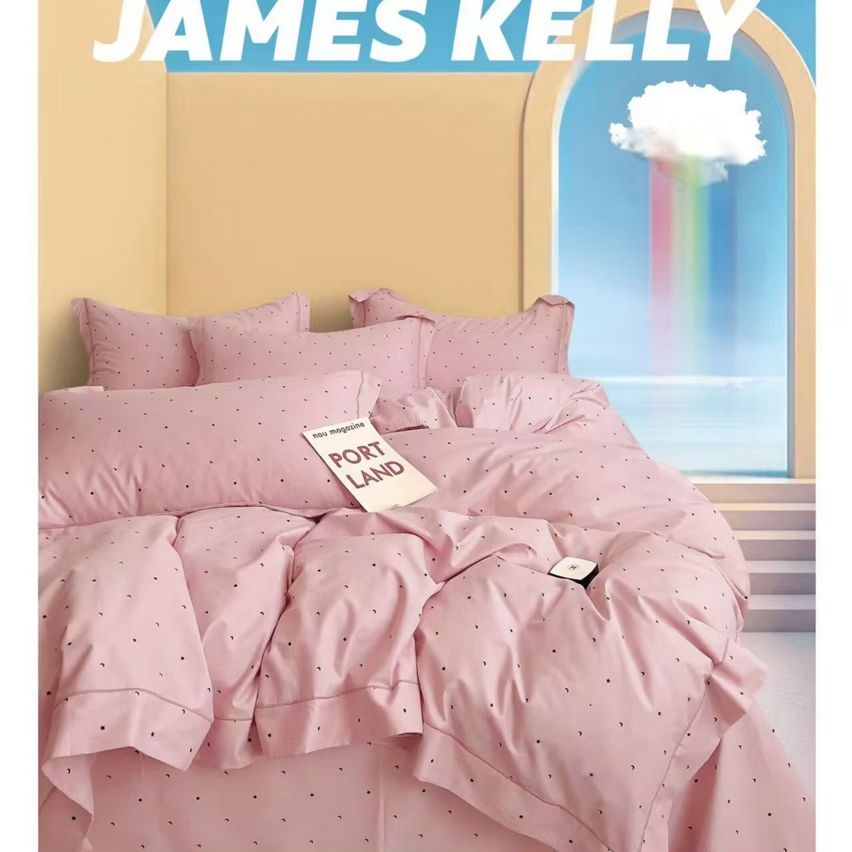 91家纺网 家纺一手货源 找家纺 （总）未来家居 2026新款全棉铂金凯丽小号四件套