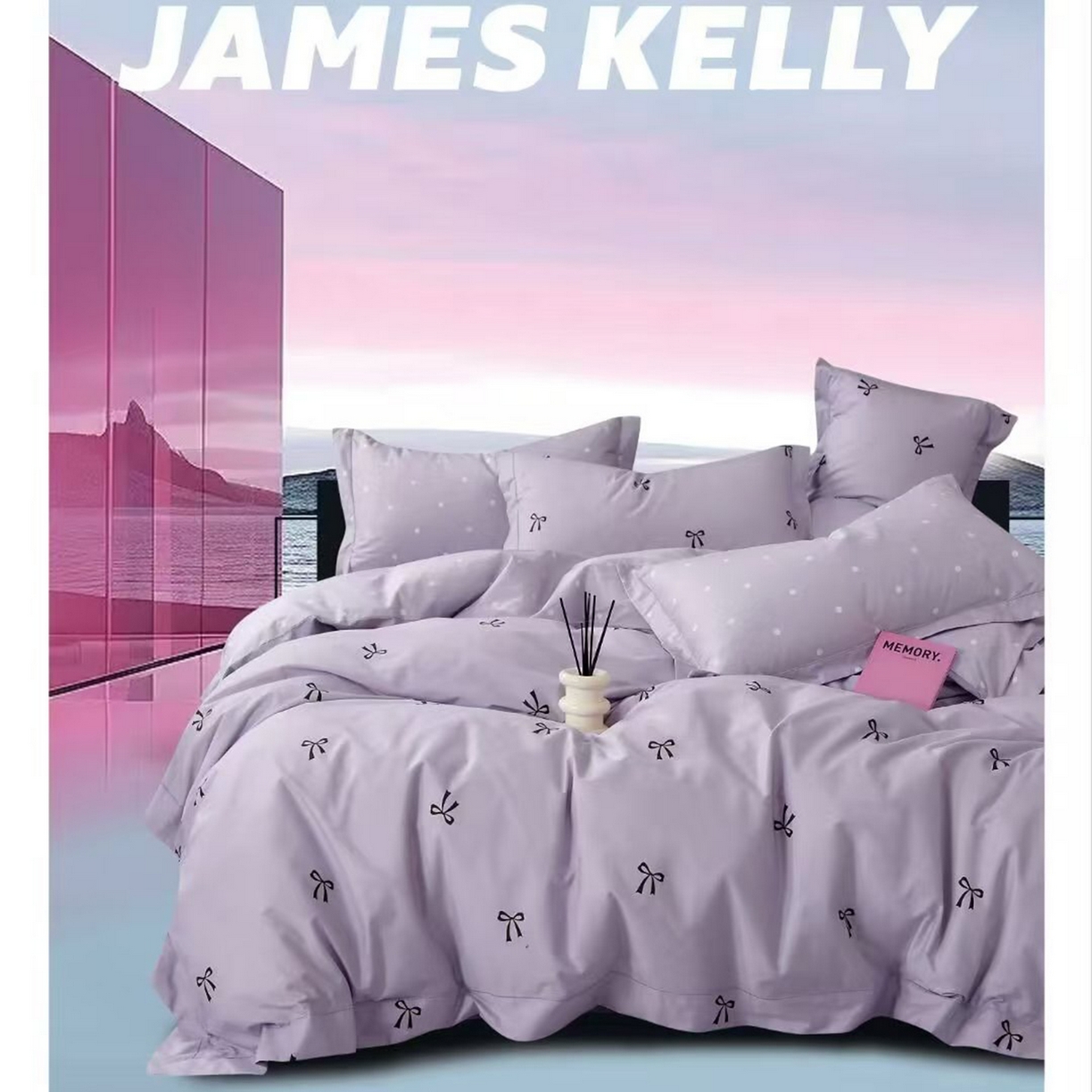 91家纺网 家纺一手货源 找家纺 （总）未来家居 2026新款全棉铂金凯丽小号四件套