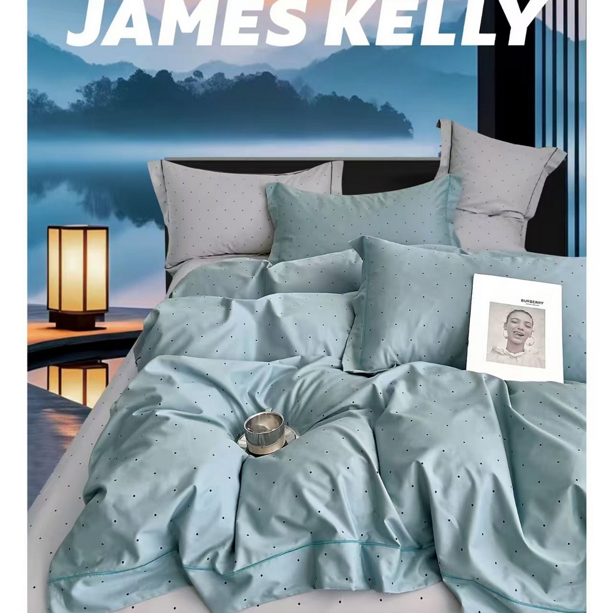 91家纺网 家纺一手货源 找家纺 （总）未来家居 2026新款全棉铂金凯丽小号四件套