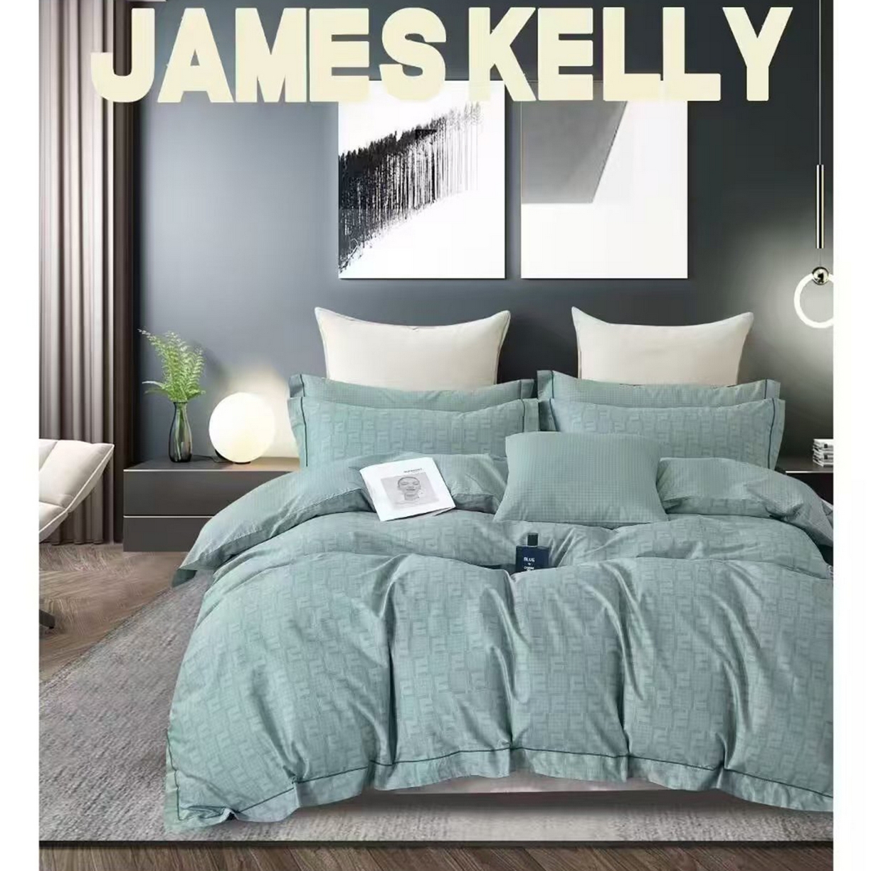 91家纺网 家纺一手货源 找家纺 （总）未来家居 2026新款全棉铂金凯丽小号四件套