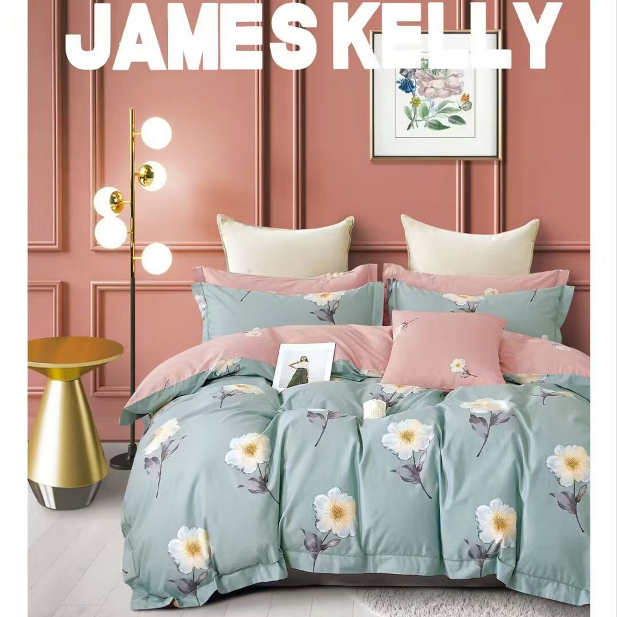 91家纺网 家纺一手货源 找家纺 （总）未来家居 2026新款全棉铂金凯丽小号四件套