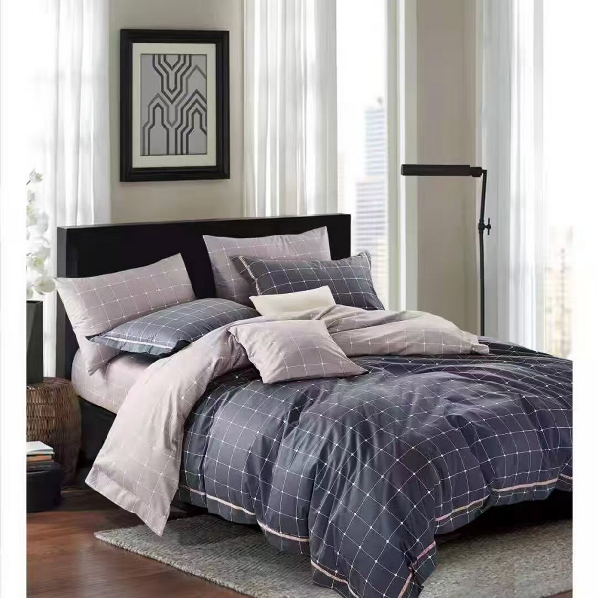 91家纺网 家纺一手货源 找家纺 （总）未来家居 2026新款全棉铂金凯丽小号四件套