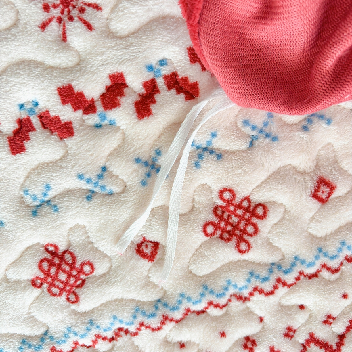 91家纺网 家纺一手货源 找家纺  铠畅 2025新款加厚牛奶绒床盖四件套 马上有福