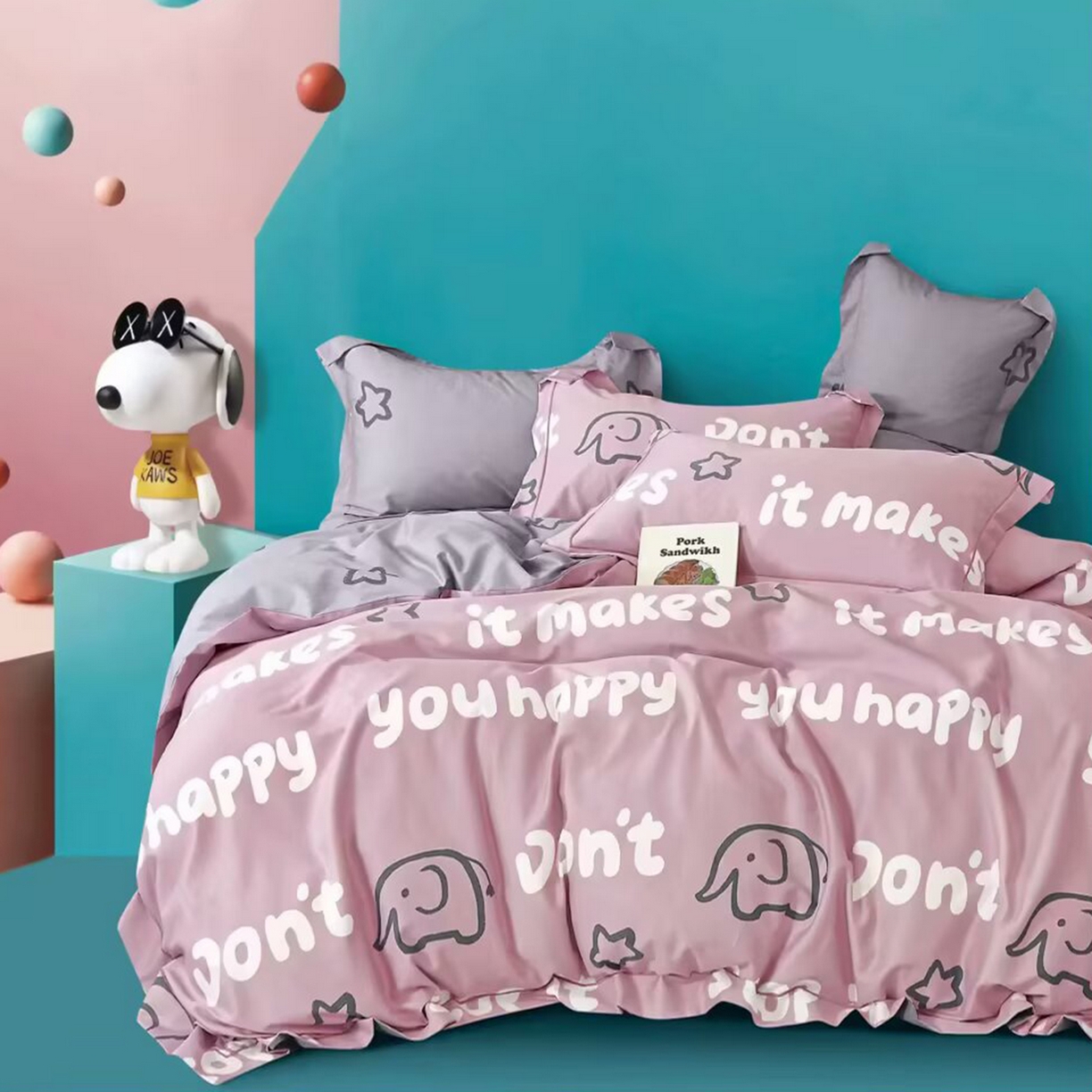 91家纺网 家纺一手货源 找家纺 （总）未来家居 JAMES KELLY （铂金凯丽）2025新款40支13376全棉印染铂金长绒棉四件套-系列4