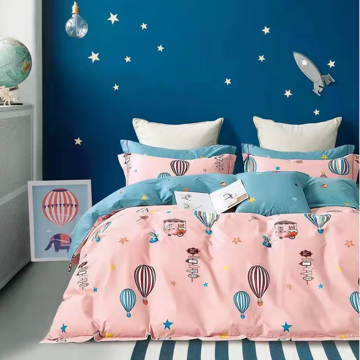 91家纺网 家纺一手货源 找家纺 （总）未来家居 JAMES KELLY （铂金凯丽）2025新款40支13376全棉印染铂金长绒棉四件套-系列4