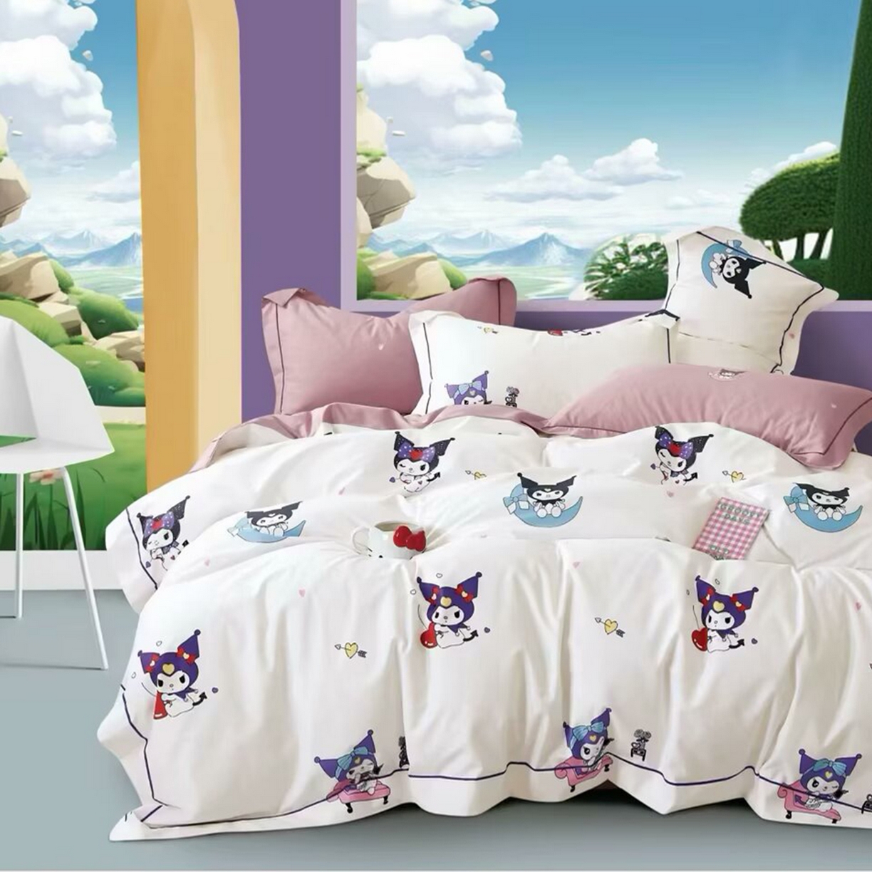 91家纺网 家纺一手货源 找家纺 （总）未来家居 JAMES KELLY （铂金凯丽）2025新款40支13376全棉印染铂金长绒棉四件套-系列4