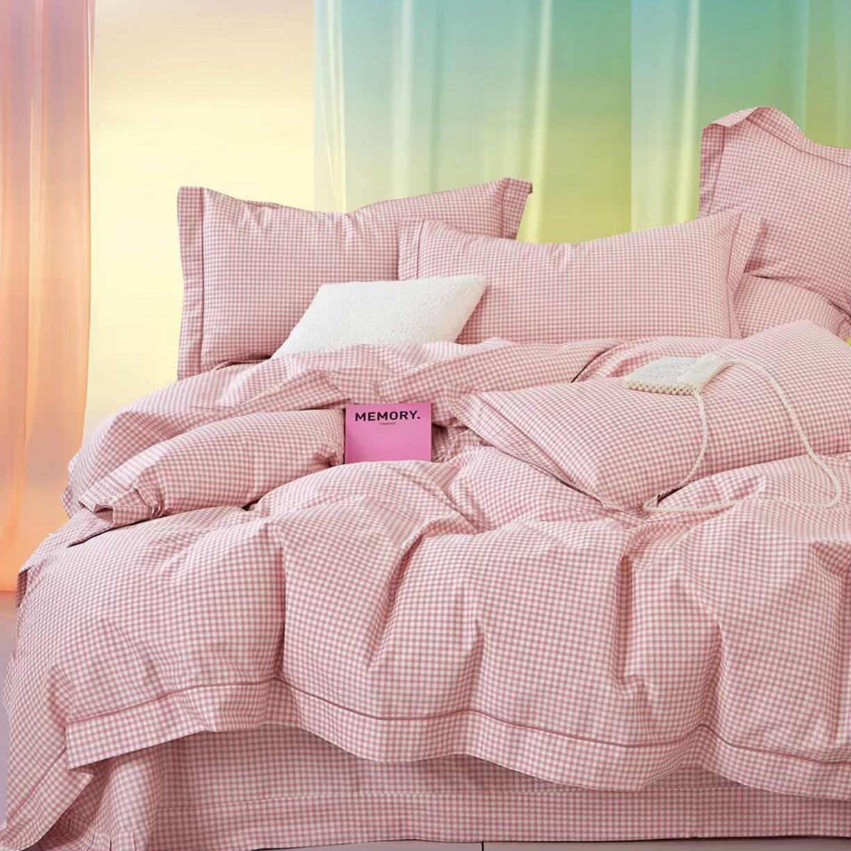 91家纺网 家纺一手货源 找家纺 （总）未来家居 JAMES KELLY （铂金凯丽）2025新款40支13376全棉印染铂金长绒棉四件套-系列4