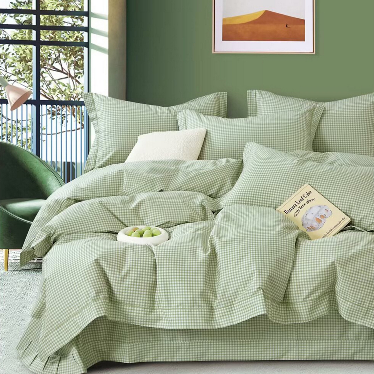 91家纺网 家纺一手货源 找家纺 （总）未来家居 JAMES KELLY （铂金凯丽）2025新款40支13376全棉印染铂金长绒棉四件套-系列4