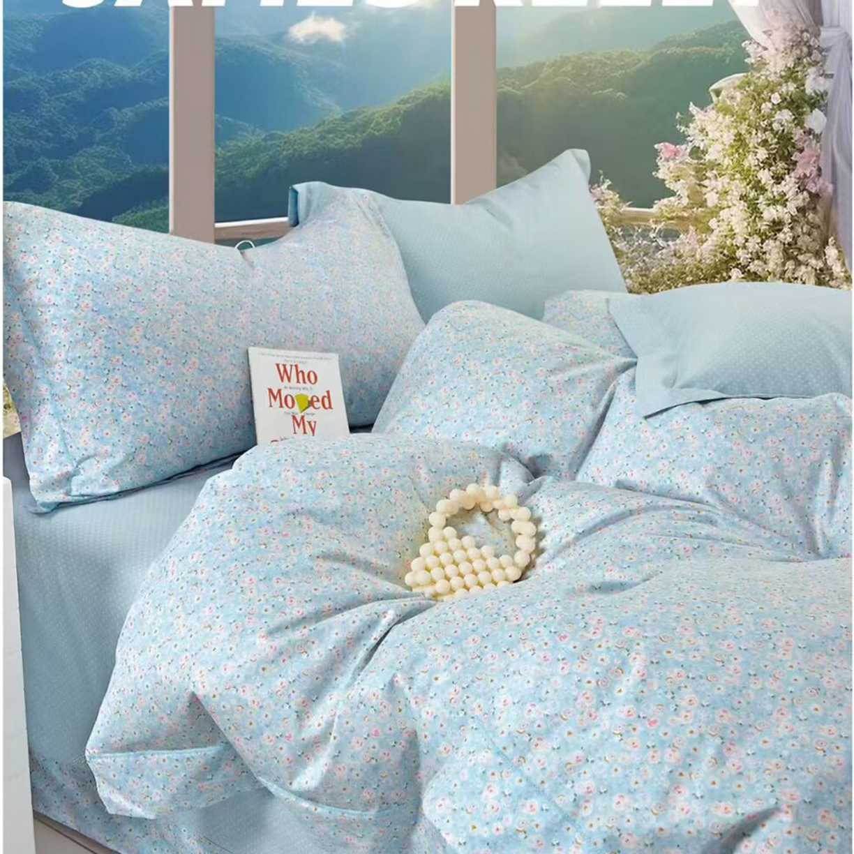 91家纺网 家纺一手货源 找家纺 （总）未来家居 JAMES KELLY （铂金凯丽）2025新款40支13376全棉印染铂金长绒棉四件套-系列4